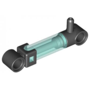 trans-light blue pneumatic pump small 5.5l