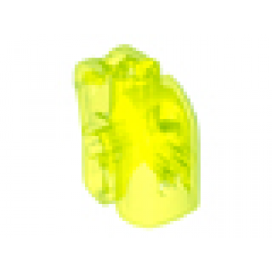 trans-neon green hero factory head with handle
