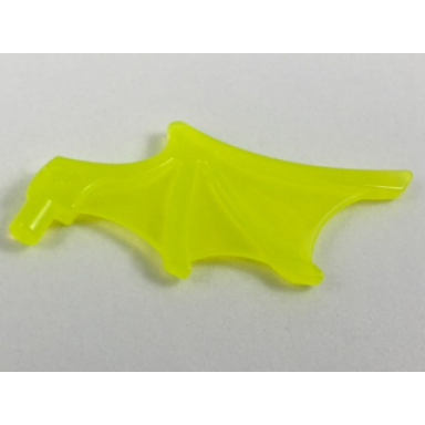trans-neon green minifigure wing bat style