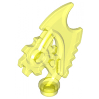 trans-neon green minifigure weapon techno-blade