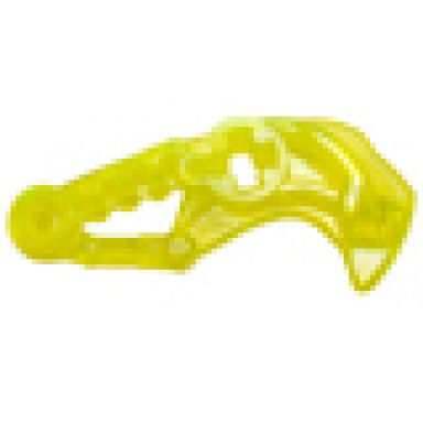 trans-neon green bionicle head connector block eye brain stalk toa okoto