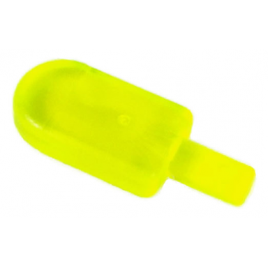 trans-neon green ice pop freezer lollipop lolly pole popsicle stick