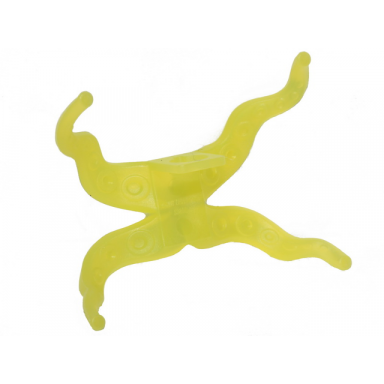 trans-neon green minifigure tentacles with suction cups and neck ring