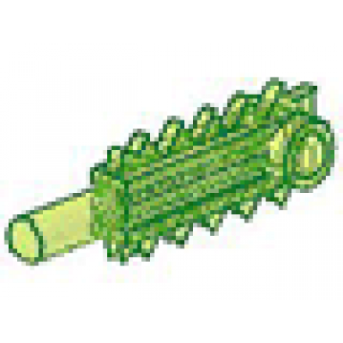 trans-neon green minifigure utensil tool chainsaw blade