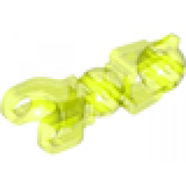 trans-neon green hero factory arm leg with ball joint and ball socket