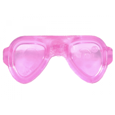 trans-dark pink friends accessories sunglasses glasses with small pin