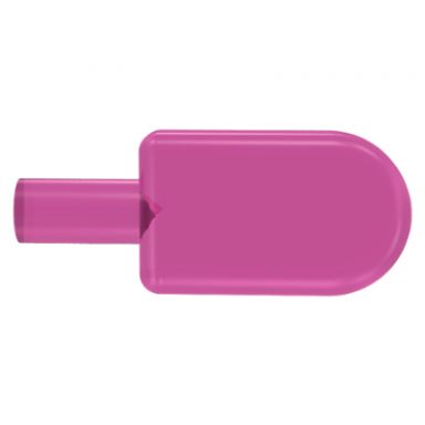 trans-dark pink ice pop freezer lollipop lolly pole popsicle stick
