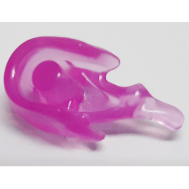 trans-dark pink power burst blaster with bar handle