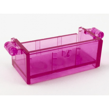 trans-dark pink container treasure chest bottom with slots in back