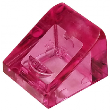 trans-dark pink slope 30 1 x 1 x 2 3