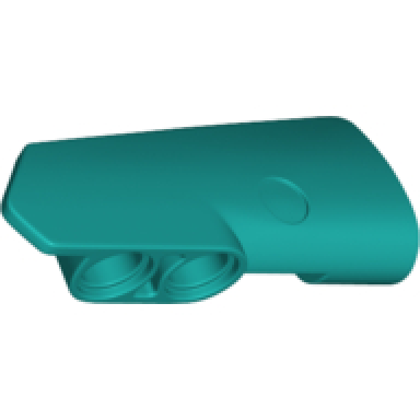 dark turquoise technic panel fairing 21 very small smooth side b