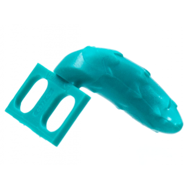 dark turquoise minifigure costume tail fluffy