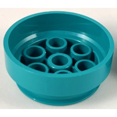 dark turquoise wheel 30mm d x 13mm 13 x 24 model team