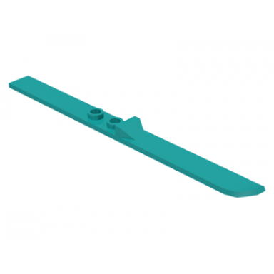 dark turquoise technic figure accessory ski