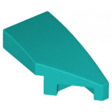 dark turquoise wedge 2 x 1 x 2 3 right