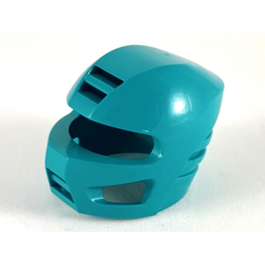 dark turquoise technic figure accessory competition helmet
