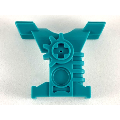 dark turquoise technic figure accessory impact vest type 1