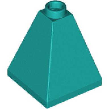 dark turquoise slope 75 2 x 2 x 2 quadruple convex