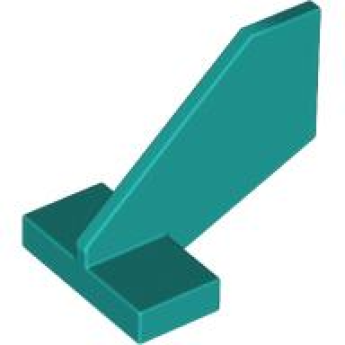 dark turquoise tail shuttle small