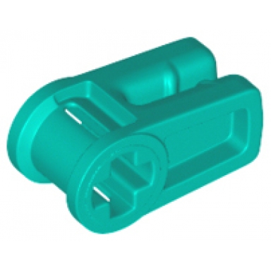 dark turquoise technic axle and wire connector