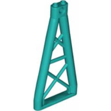 dark turquoise support 1 x 6 x 10 girder triangular