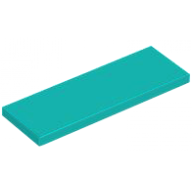 dark turquoise tile 2 x 6
