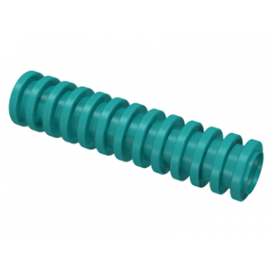 dark turquoise hose ribbed 7mm d 4l 3.2cm