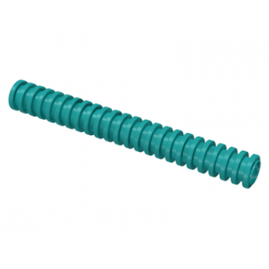 dark turquoise hose ribbed 7mm d 8l 6.4cm