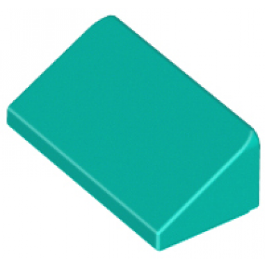 dark turquoise slope 30 1 x 2 x 2 3