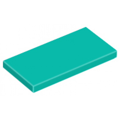 dark turquoise tile 2 x 4