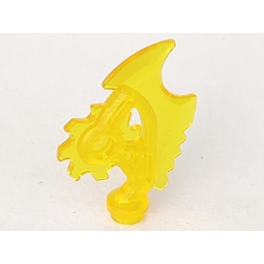 trans-yellow minifigure weapon techno-blade