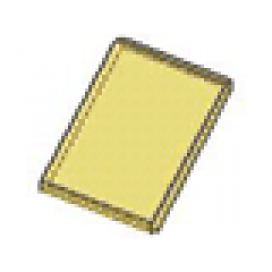 trans-yellow glass for window 4 x 4 x 3 roof