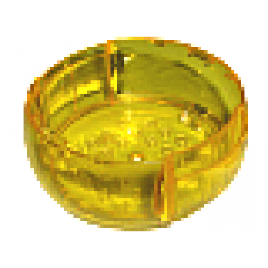 trans-yellow container x-pod barrel section 10 x 10 x 3 1 3