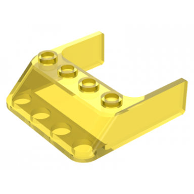 trans-yellow windscreen 4 x 4 x 1