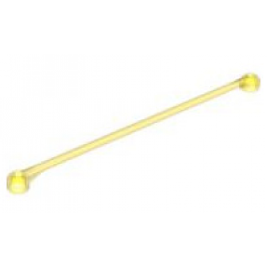 trans-yellow duplo plant vine 13l with stud receptacles on ends