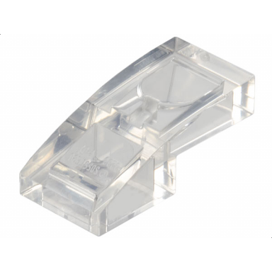 trans-clear slope curved 2 x 1 x 2 3