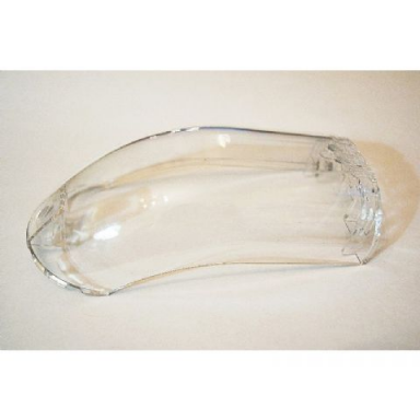windscreen 16 x 8 x 6 curved with 3 pin holes