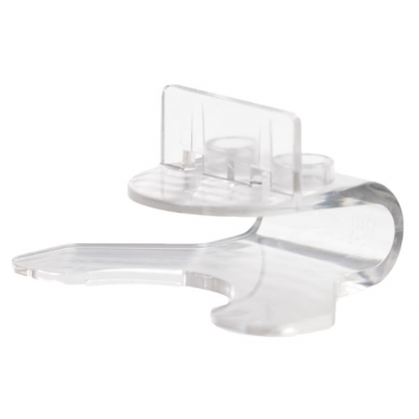 trans-clear minifigure utensil stand flexible super jumper