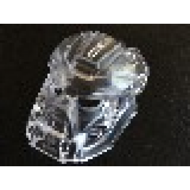 trans-clear bionicle mask of fire