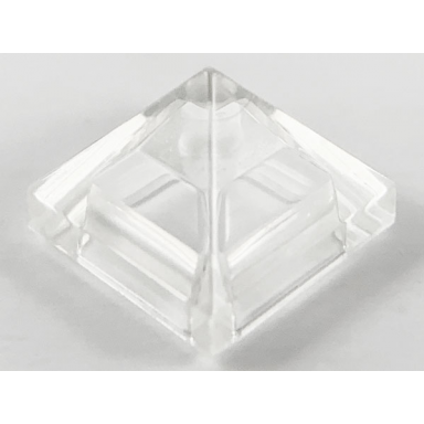 trans-clear slope 45 1 x 1 x 2 3 quadruple convex pyramid