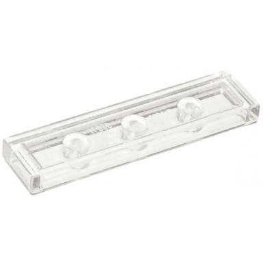 trans-clear tile 1 x 4