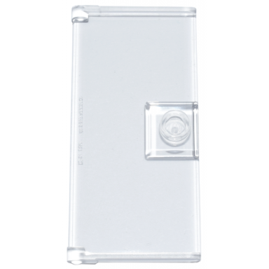 trans-clear door 1 x 3 x 5 with stud handle