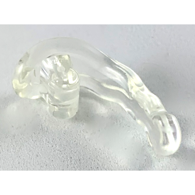 trans-clear wave rounded energy with bar handle power blast