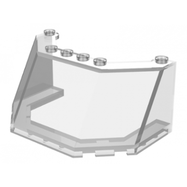 trans-clear windscreen 5 x 8 x 3