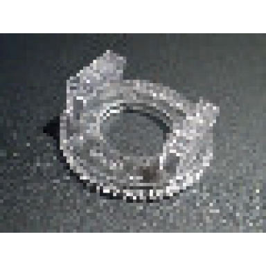 trans-clear technic turntable 56 tooth extended arms top