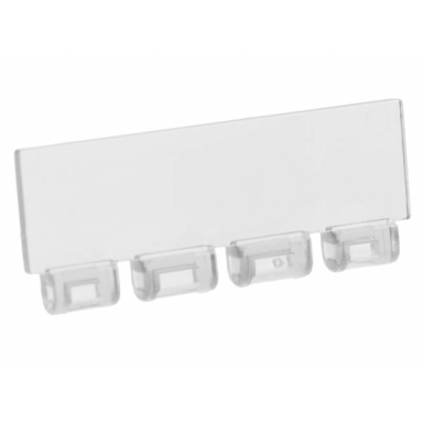trans-clear windscreen 1 x 4 x 1 1 3 with bottom hinge