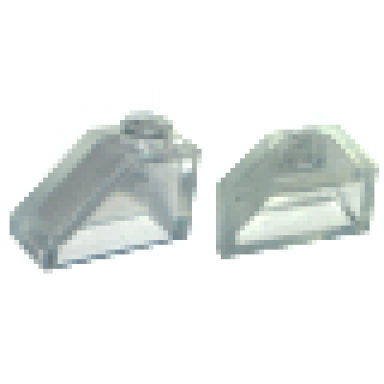 trans-clear slope 45 2 x 1 without bottom tube