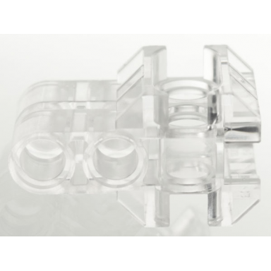 trans-clear technic modular connector