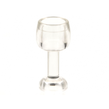 trans-clear minifigure utensil goblet large