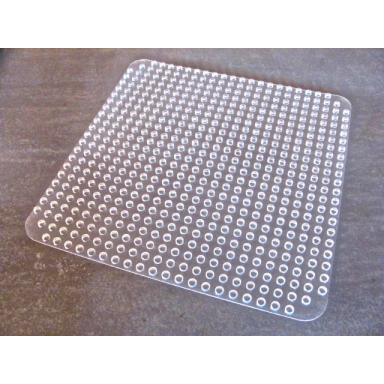 trans-clear duplo baseplate 24 x 24